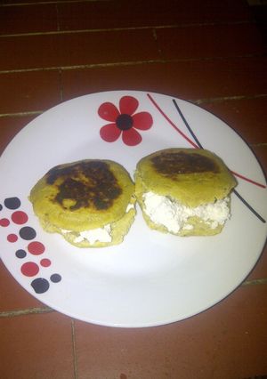 Una foto de Arepas de auyama y plátano maduro (otra versión)