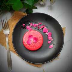 Rose yogurt panna cotta-レシピのメイン写真