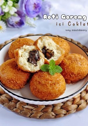 Foto resep Roti Goreng Isi Coklat (Tanpa Ulen, Adonan Dasar Minyak)