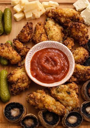 A picture of Crispy Chicken in Air Fryer.