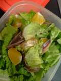 Ensalada con Anchoa, Naranja y Lechuga