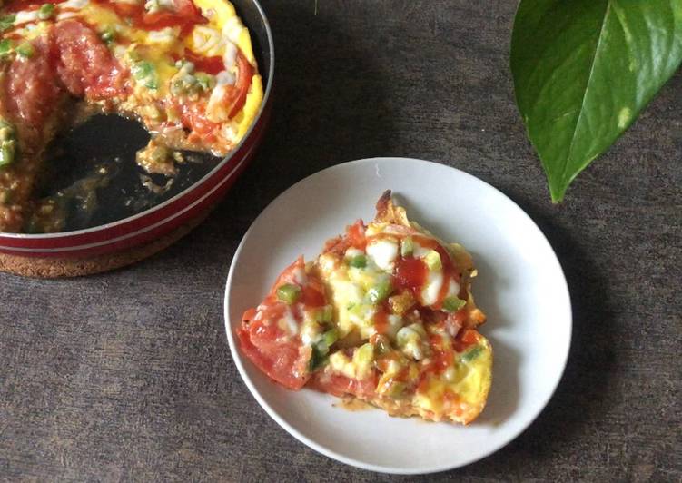Bagaimana Membuat Sarapan Praktis : Omelet Tomat Anti Gagal