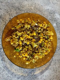 Una foto de Arroz especiado fusión veggie