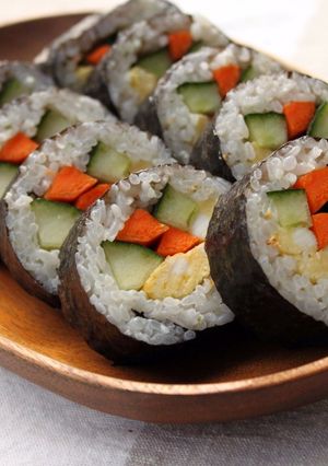 簡單壽司捲 的食譜成品照片