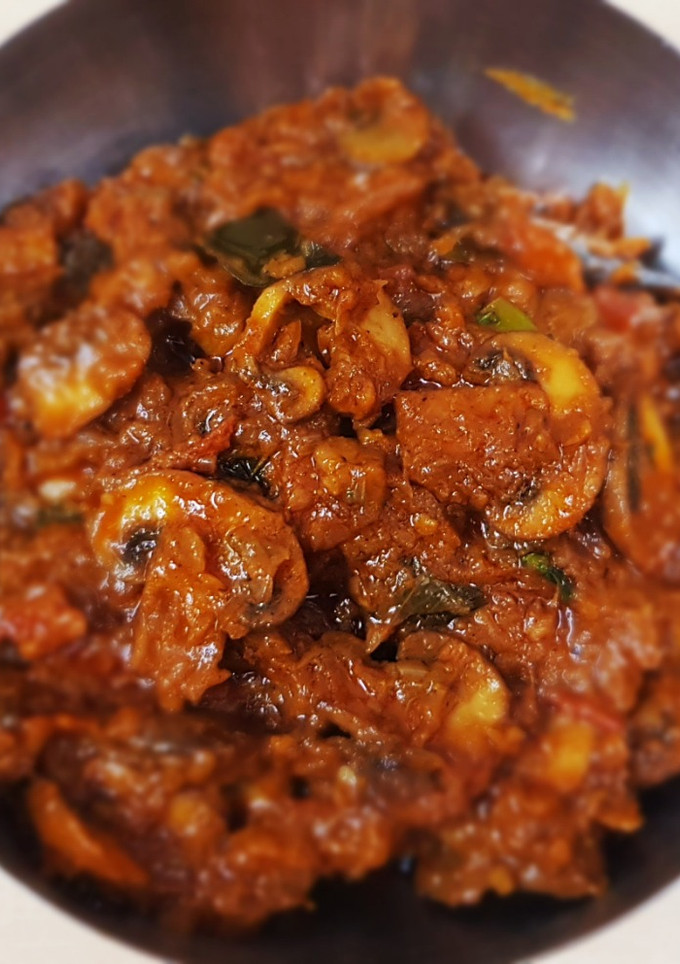 ஸ்பைசி மஷ்ரூம் மசாலா செய்முறை முக்கிய புகைப்படம்