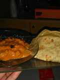 Paratha dan kuah kari