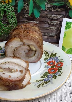 Фото Мясной рулет.