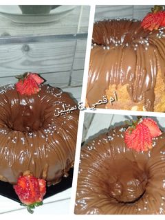 صورة لوصفة كيكة بالشوفان