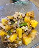 Thịt ba chỉ kho dứa và coca