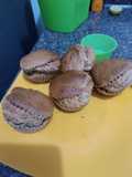 Cupcakes de avena con plátano en freidora de aire