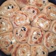 Cheese and olives pastries