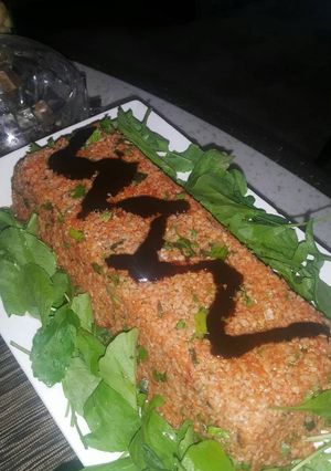 صورة لوصفة سلطة البرغل التركية