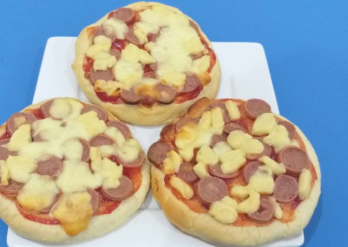 Cara bikin Pizza mini rumahan
