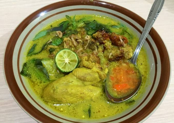 Laksa ayam ala teh restu