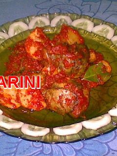Foto resep Balado Ati Ampela+Kentang