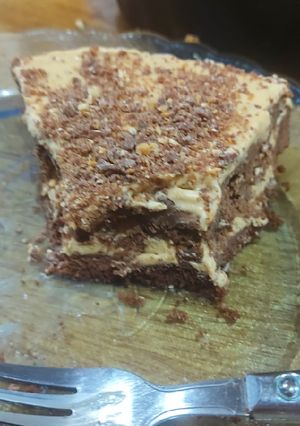 Una foto de Postre chocotorta sin horno