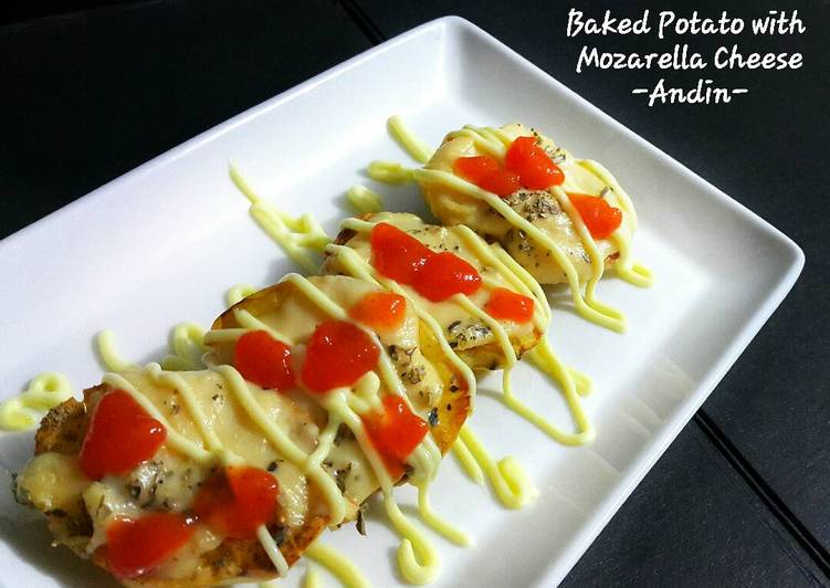 Resep Baked Potato with Mozarella Cheese, Lezat