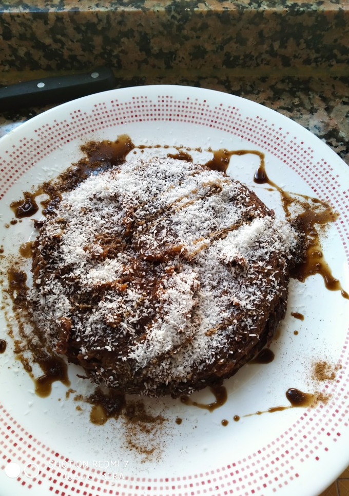 Una foto de Postre de proteína y coco