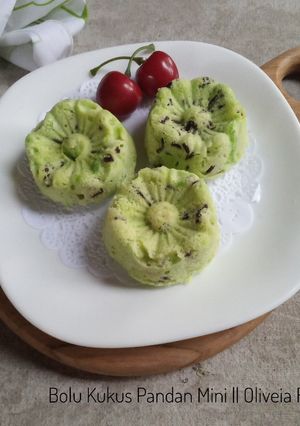 Foto resep Bolu Kukus Pandan Mini