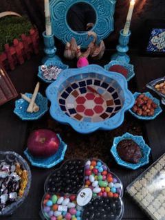 عکسی از دستور سفره هفت سین سال ۱۴۰۰