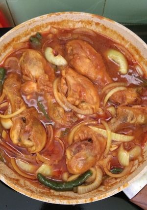 Foto resep Ayam Pedas Saos Tiram