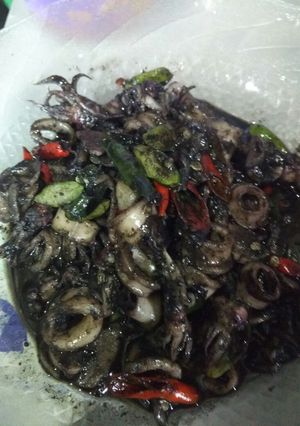 Foto resep Oseng petai cumi hitam
