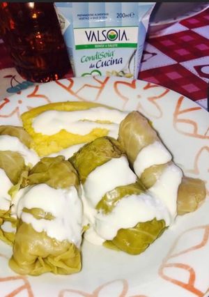O poză a rețetei Sarmale de post cu varză.