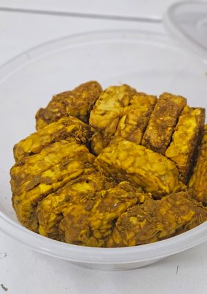 Foto resep Tempe Ungkep Kuning