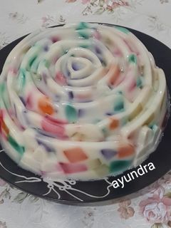 Foto resep Puding Mozaik