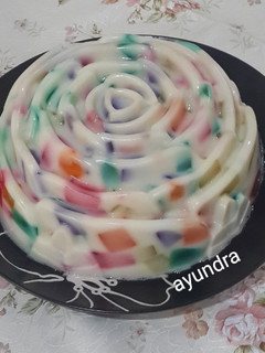 Foto resep Puding Mozaik