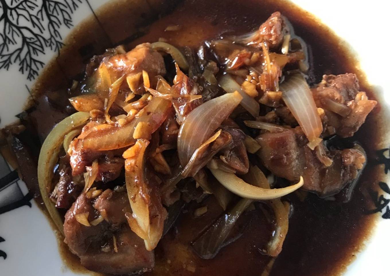 Ayam Kecap Inggris