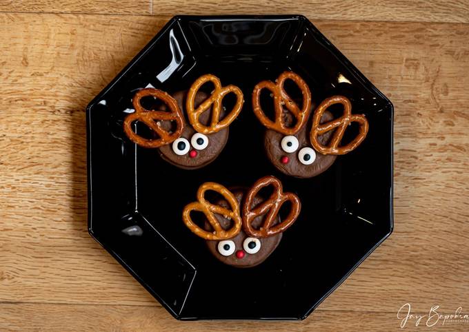 Easiest Way to Make Recipe of Rudolf the Reindeer Christmas dessert