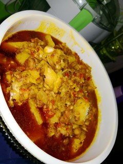 A picture of Yam porridge.