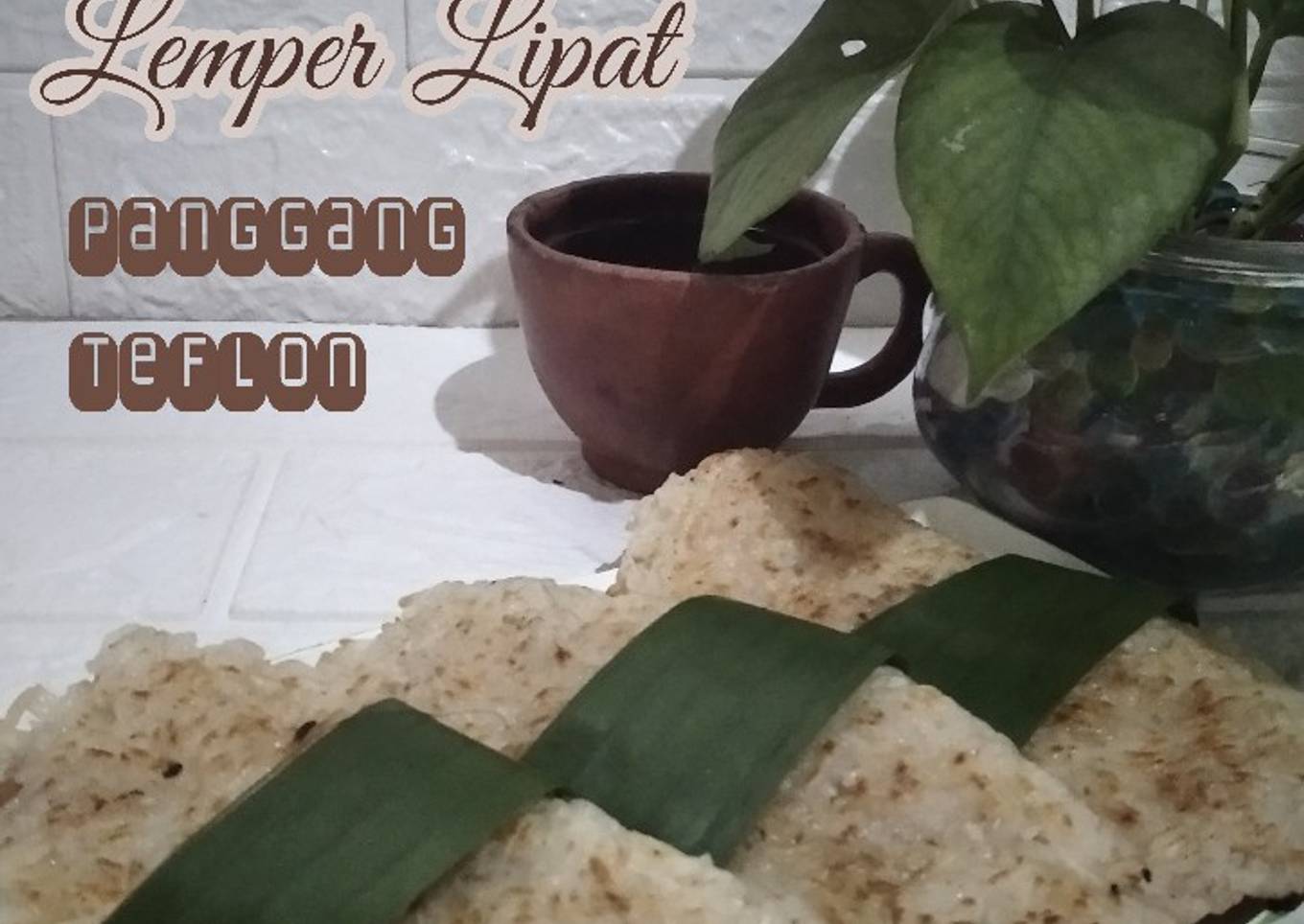 *Lemper Lipat Panggang Teflon, isi ayam*