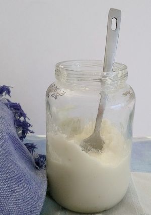 Una foto de Mantequilla de coco
