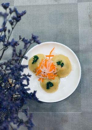 Hình của món Bánh ít trần.
