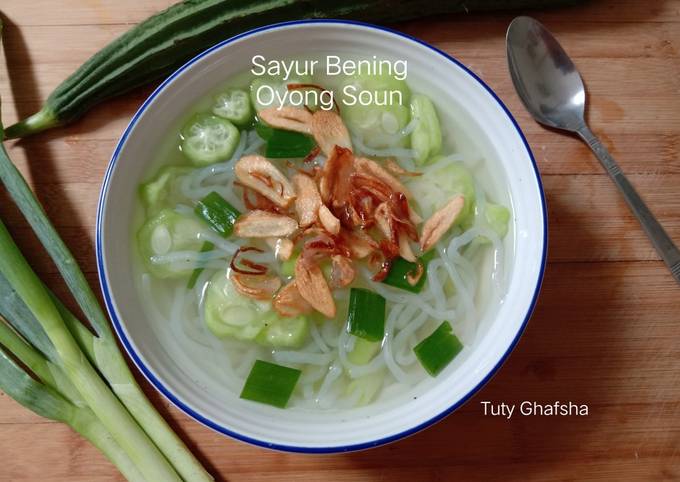 Resep Sayur Bening Oyong Soun Oleh Tuty Ghafsha - Cookpad