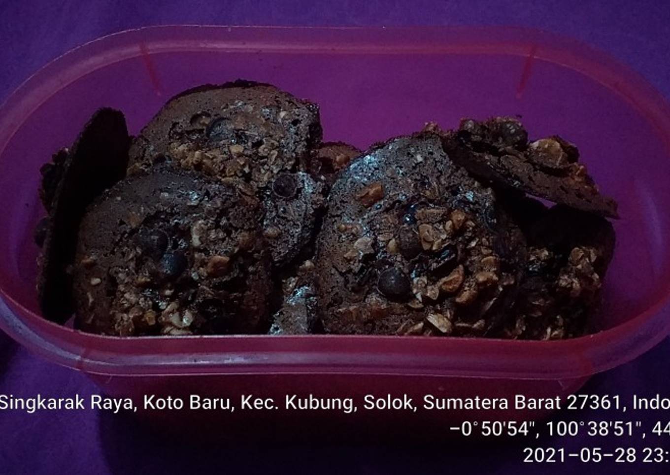 Kue kacang kismis coklat chips (beng beng kismis choco chips)