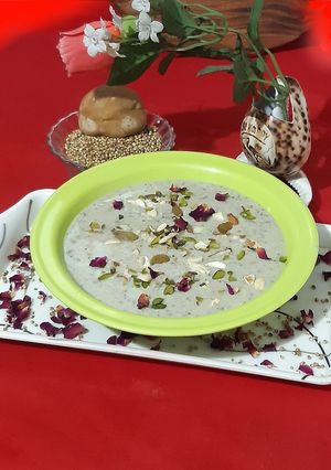 A picture of Millet Jaggery Kheer (Winters Special).