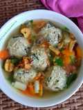 Sop bakso rambutan seger