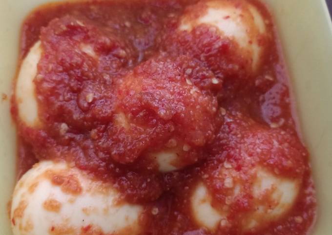 Anti Ribet, Buat Telor Balado Gampang sekali 😁 Untuk Jualan