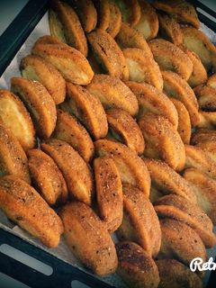 صورة لوصفة بطاطا مبطنه بالطريقه الليبيه