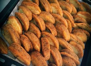 صورة لوصفة بطاطا مبطنه بالطريقه الليبيه