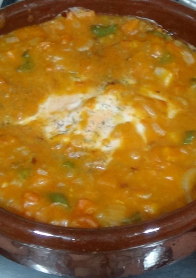 Una foto de Salmón al horno