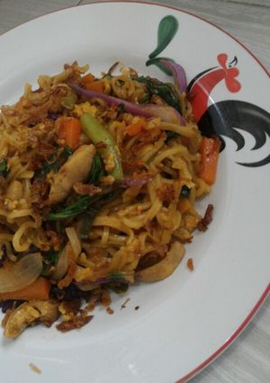 Foto resep Mie goreng oseng sayur