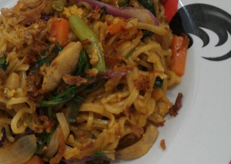 Resep Mie goreng oseng sayur Lezat