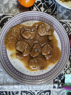 Una foto de Solomillo de cerdo en salsa de membrillo