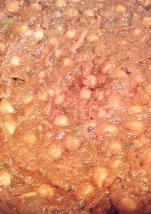 A picture of Authentic Punjabi Chole/Chana Masala.