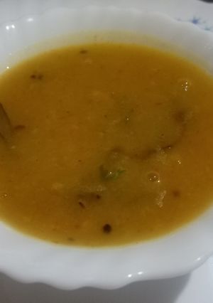 सात्विक सांबर (Satvik sambar recipe in Hindi) रेसिपी मुख्य फोटो