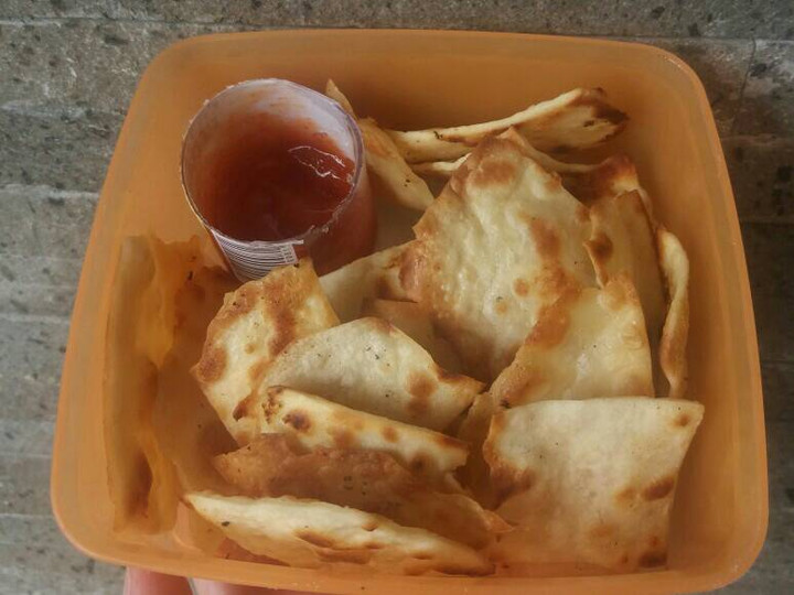 Resep Garlic crack (kulit kebab crispy), Enak Banget